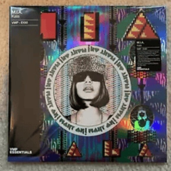 MIA - Kala Exclusive Neon Purple & Green Color 2LP Vinyl - Picture 2 of 2